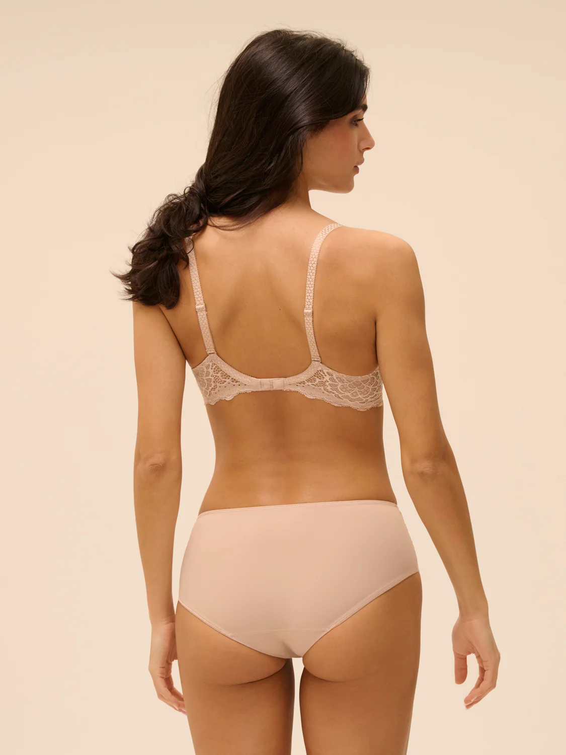 Soutien-gorge spacer décolleté plongeant - Peau Rosée - Image 6
