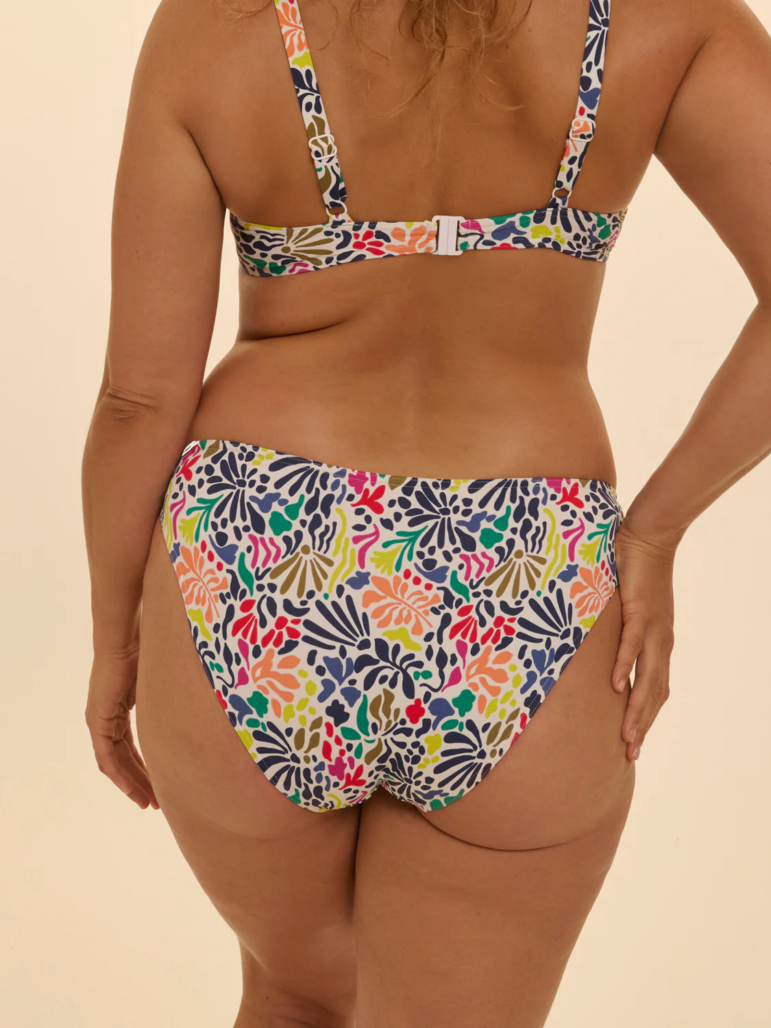 Culotte de bain - Imprimé tropico blanc - Image 7