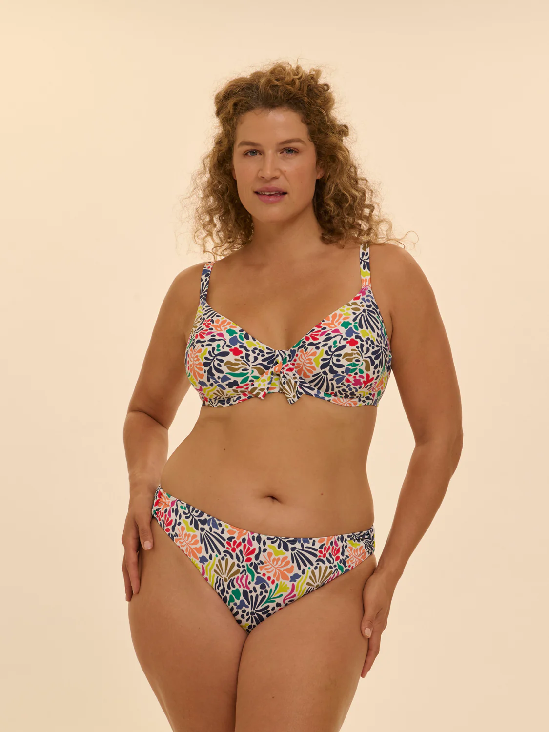 Culotte de bain - Imprimé tropico blanc - Image 8