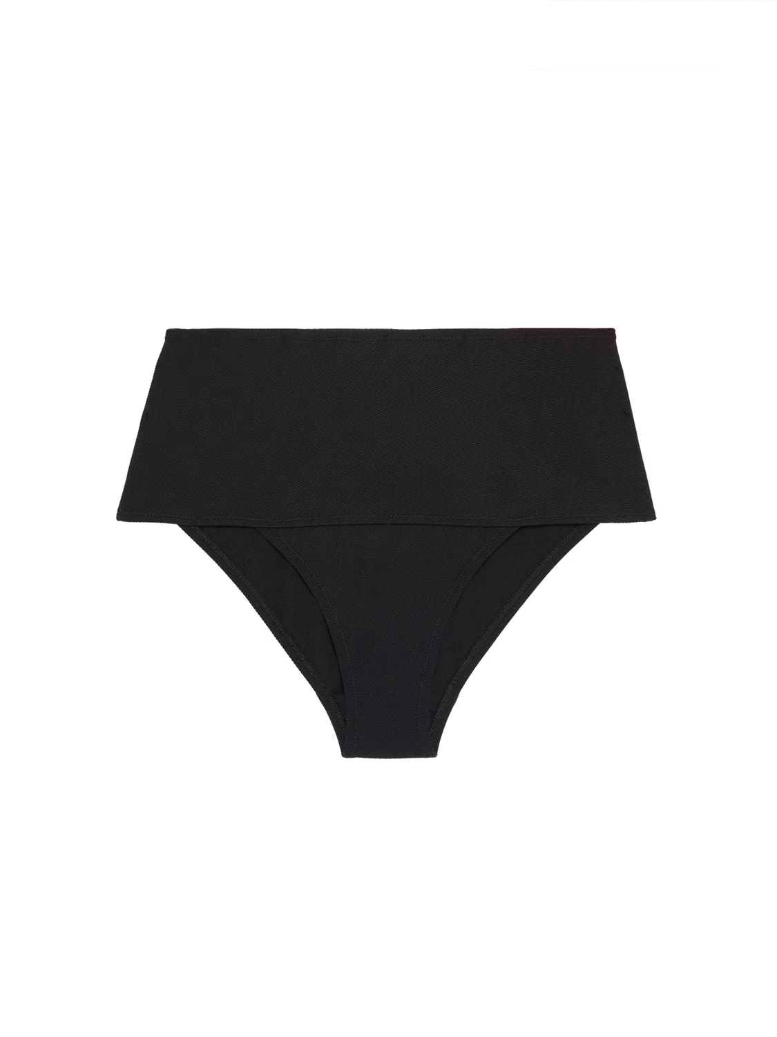Culotte de bain taille haute - Noir - Image 7