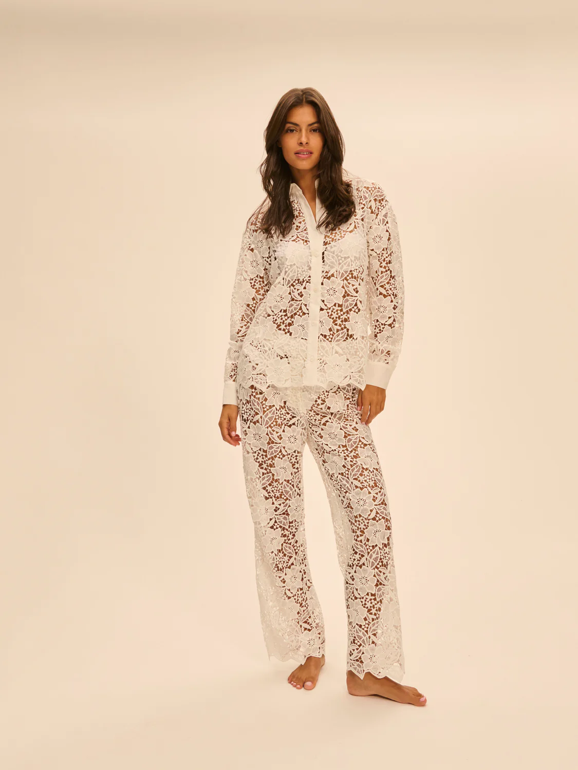 Pantalon - Blanc - Image 4