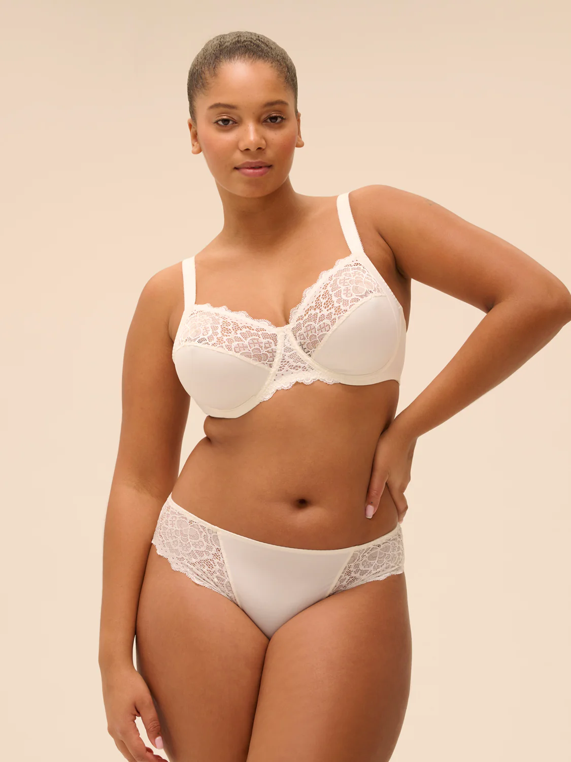Soutien-gorge avec armatures emboîtant - Naturel - Image 4