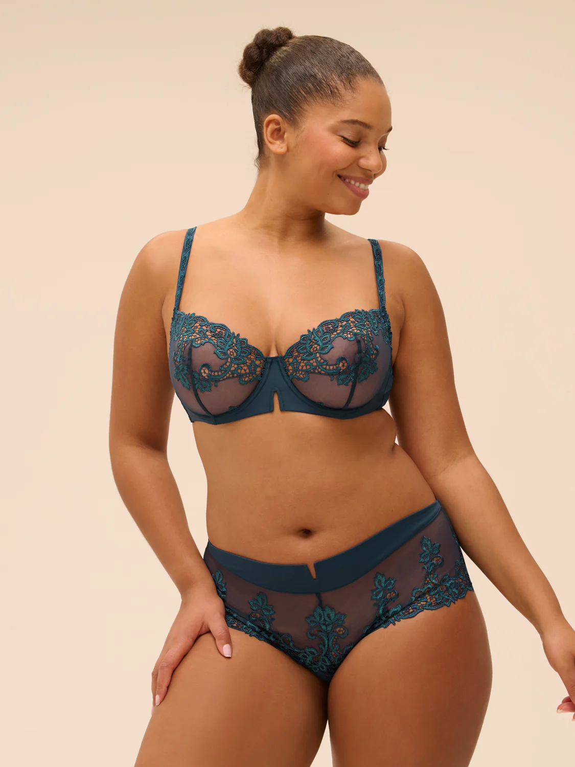 Soutien-gorge corbeille - Bleu Prestige - Image 11