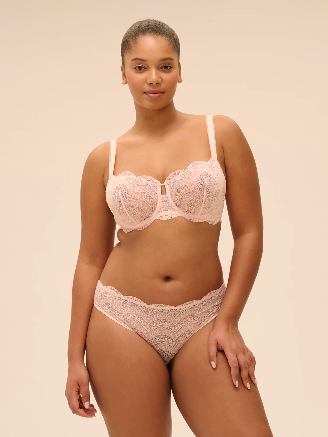 Soutien-gorge corbeille - Poudre pétale - Image 11