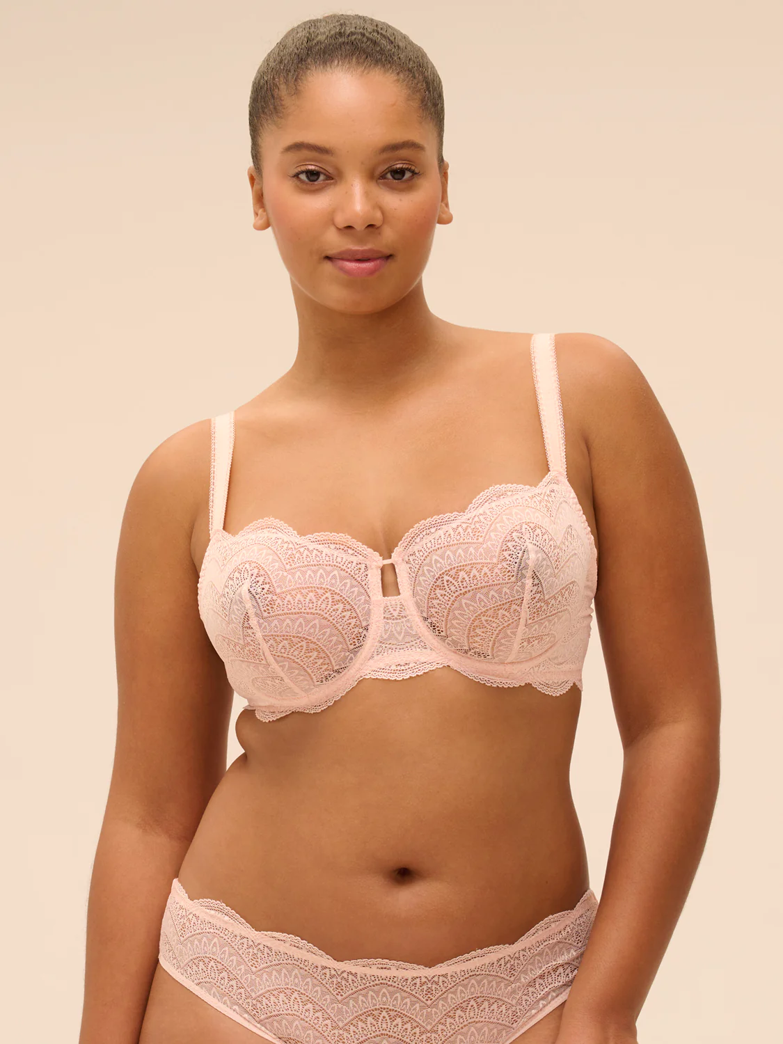 Soutien-gorge corbeille - Poudre pétale - Image 7