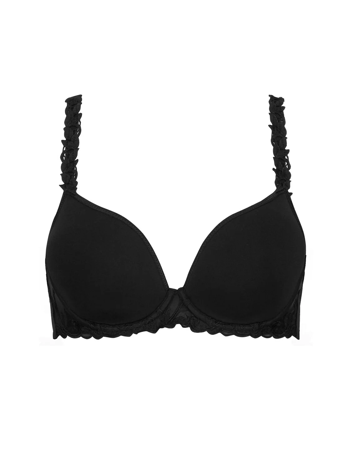 Soutien-gorge spacer décolleté plongeant - Noir - Image 4