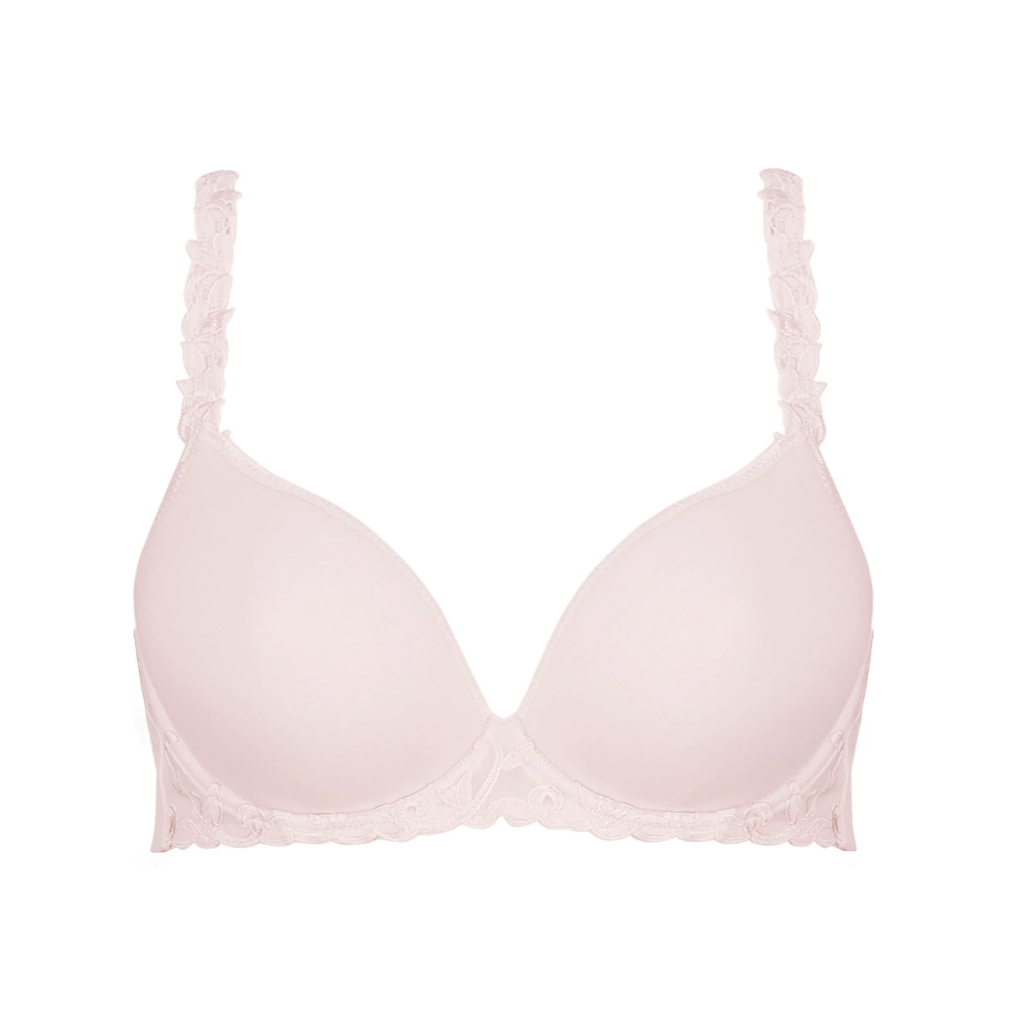 Soutien-gorge spacer décolleté plongeant - Poudre - Image 7